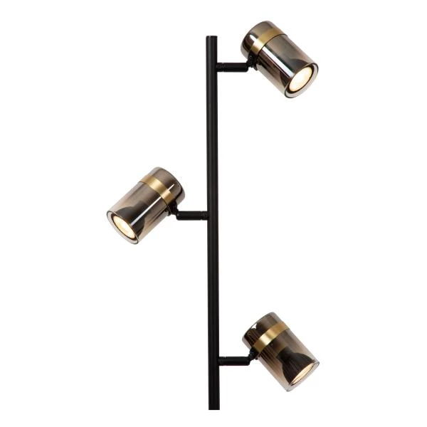 Lucide UPTON - Floor lamp - 3xGU10 - Smoke Grey - detail 3